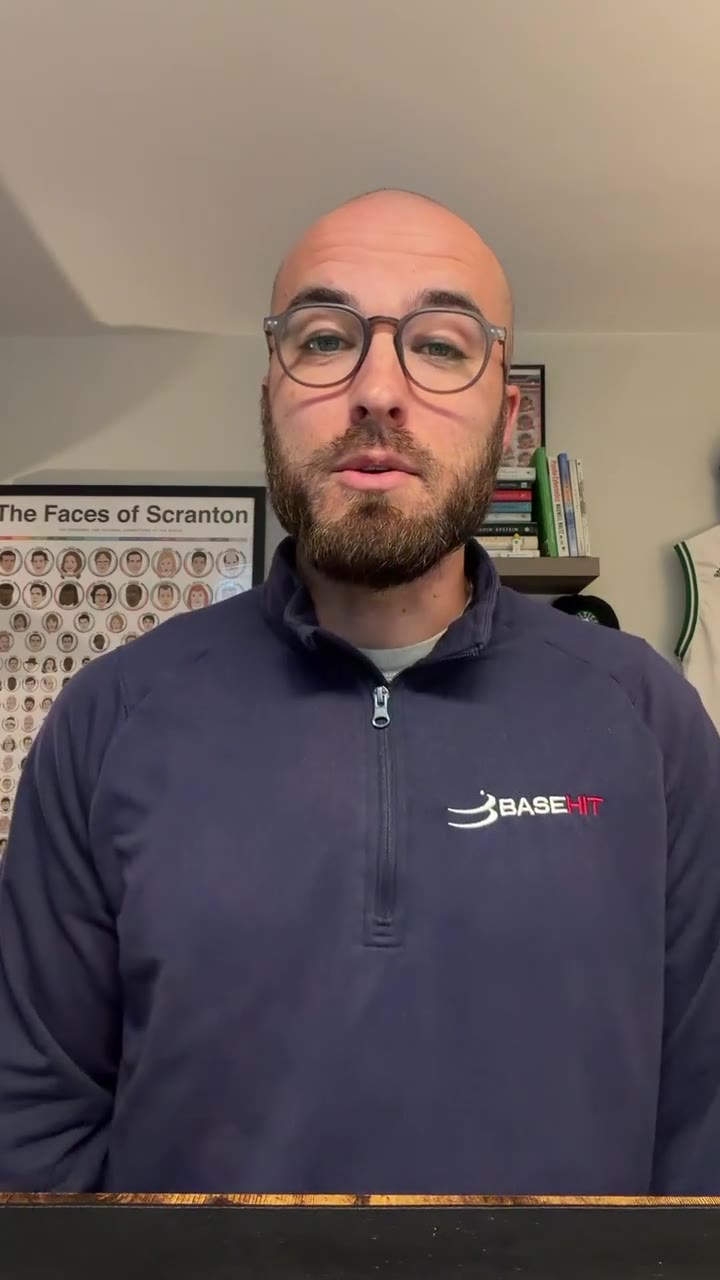 The owner of BaseHit Marketing in his video testimonial